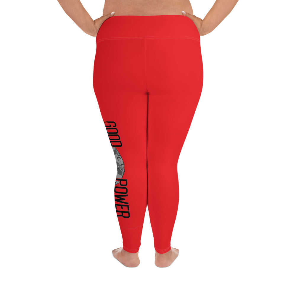 All-Over Print Plus Size Leggings – GVPM Clothing